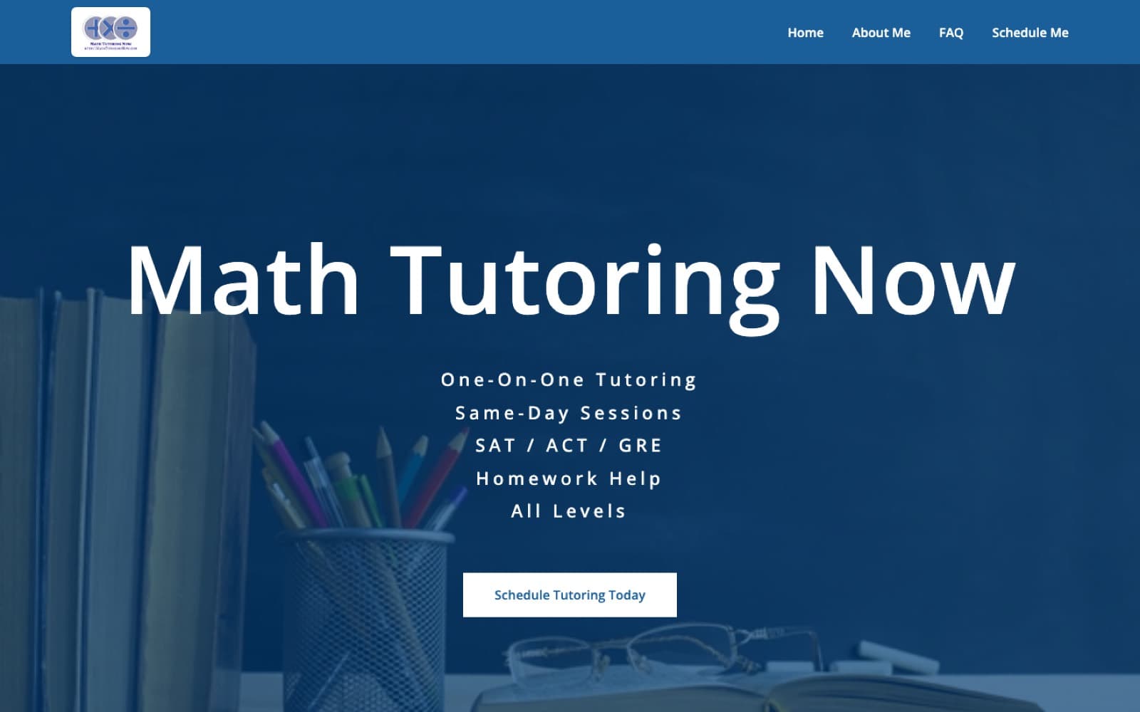 Math Tutoring Now — Website & business email